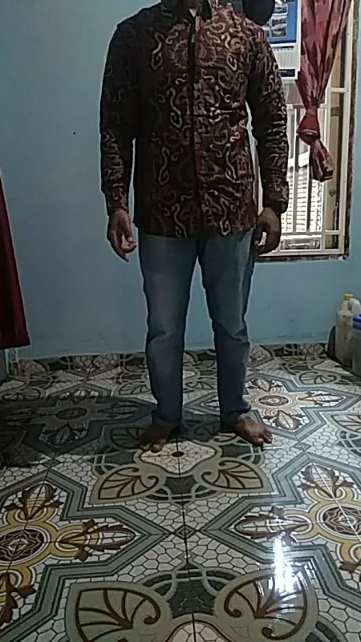 Kemeja Batik Pria Lengan Panjang Slim Fit Batik Pria Lengan Panjang Modern