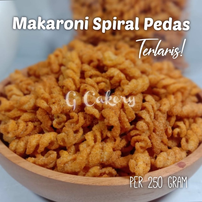 

MURAH MAKARONI SPIRAL PEDAS & ASIN TERLARIS - Asin 250gr