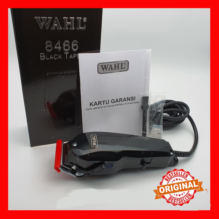 Alat Cukur Rambut Wahl super taper SO black ORI Black super taper / black taper