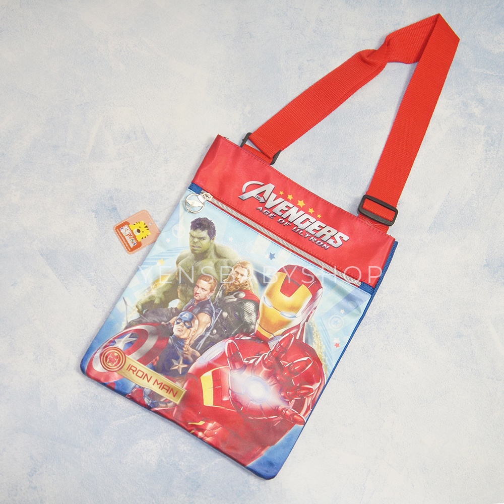 [Clearance] Tas Selempang Anak / Motif Avengers 6619