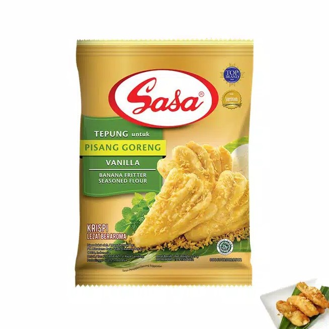 

Sasa Tepung Bumbu Pisang Goreng Vanilla 225 gr