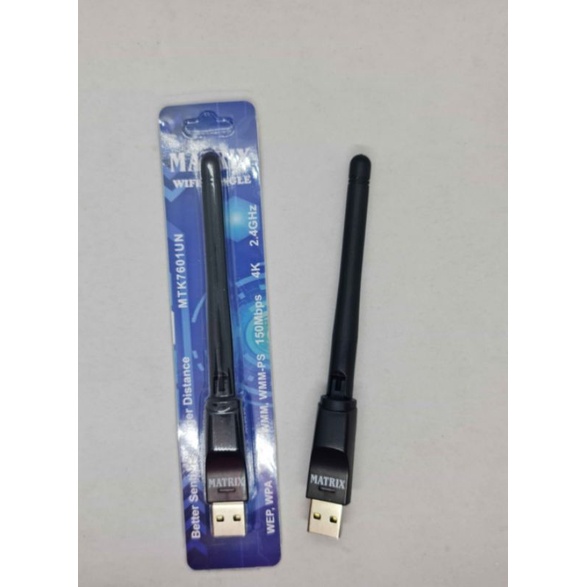 Matrix Dongle wifi wireless untuk STB Set Top Box DVBT2 matrix apple HD