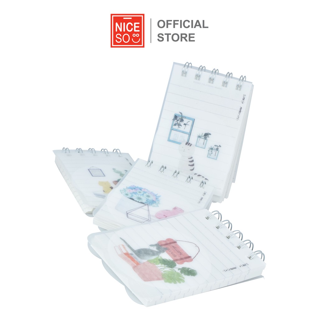 NICESO Official Buku Catatan / Note / Buku Spiral 2310-4 A7