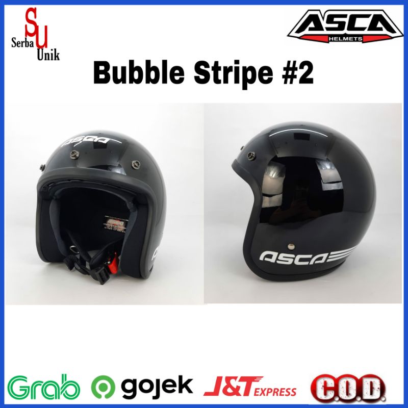 Asca Helm Bogo Bubble Strip 2 SNI