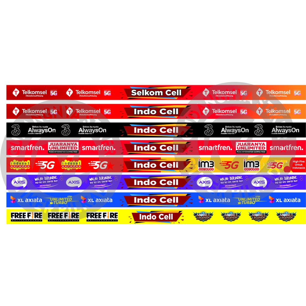 

STIKER VINYL LIST ETALASE KACA HP / KONTER PULSA MINI (NAMA AGEN TULIS D CATATAN / DI CHAT)