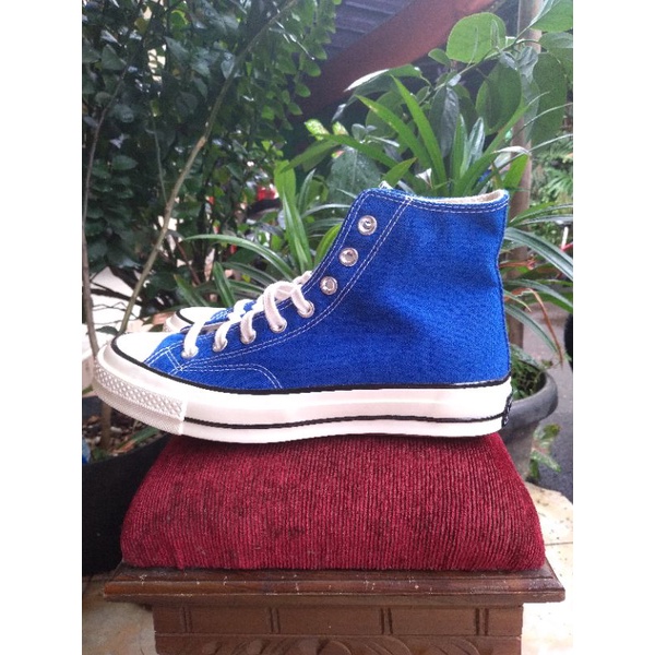 Converse chuck 70 hi rush blue/organic canvas 168509c