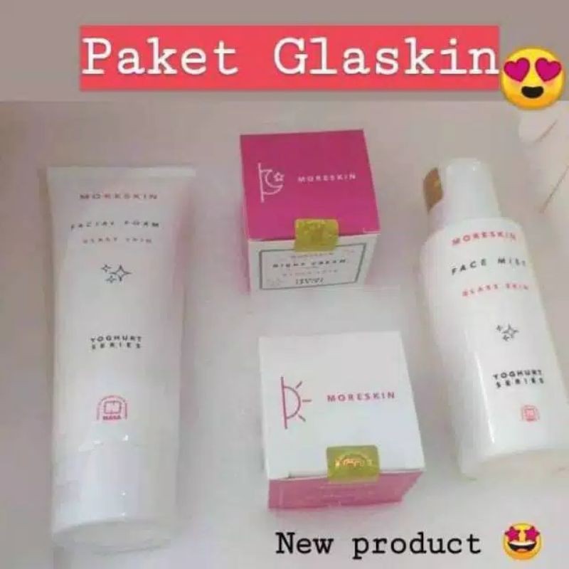 Grosir (SSC) Moreskin Glaskin Paket_Perawatan ala Korea nasa original 100% Premium Termurah