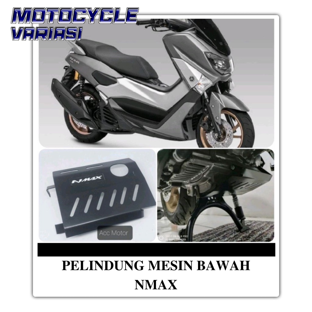 cover pelindung mesin bawah nmax engine guard nmax 2015-2019