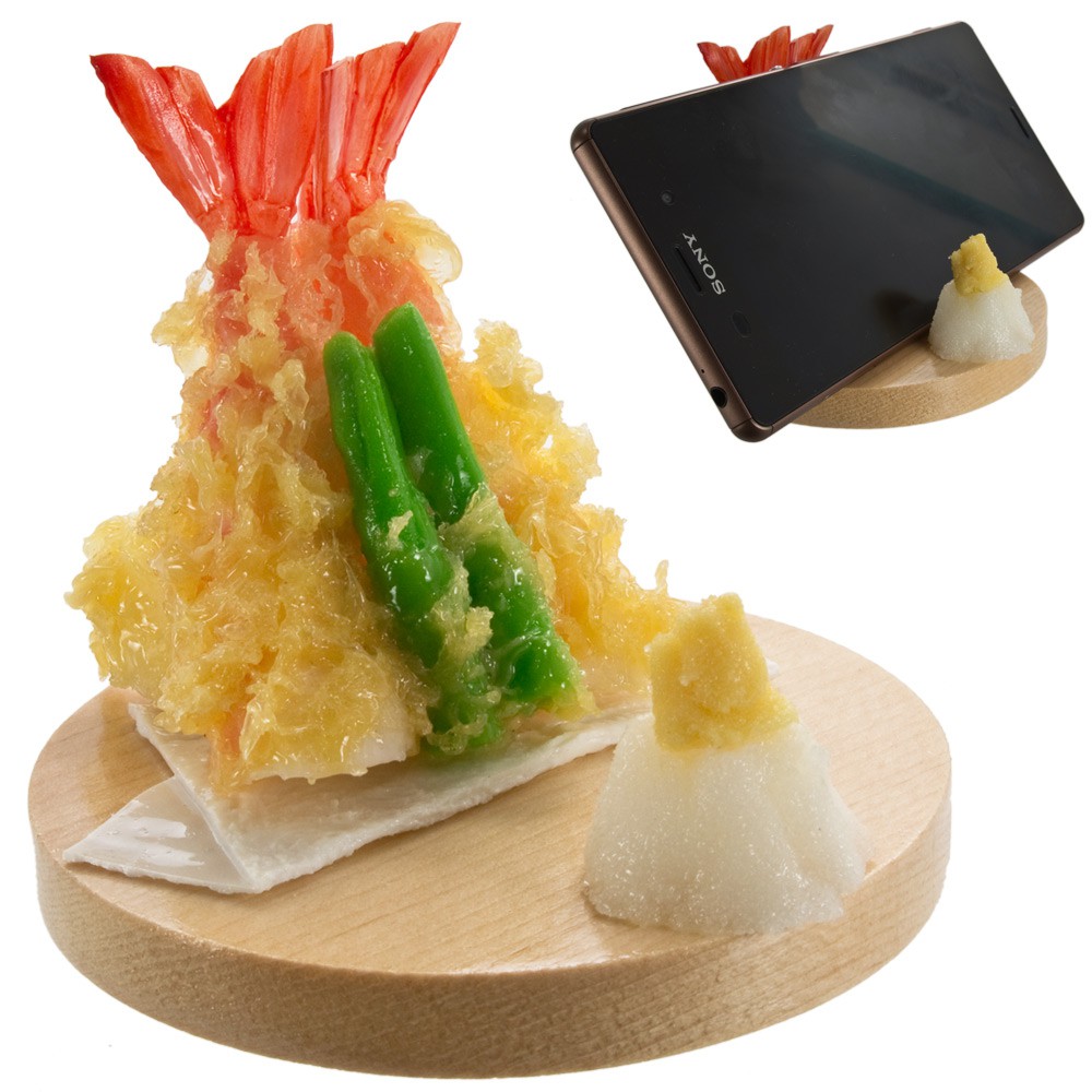 Dudukan HP Replika Makanan Jepang - Tempura (Phone Stand)