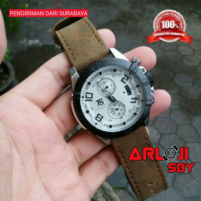 JAM TANGAN T5 H3637 PRIA CHRONO ORIGINAL TAHAN AIR