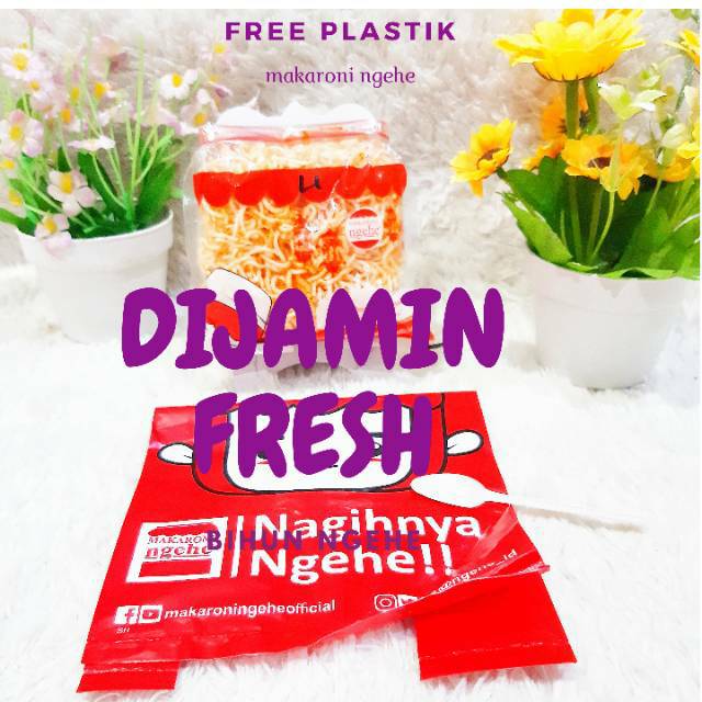 

[DIJAMIN FRESH] JASTIP BIHUN MAKARONI NGEHE ORIGINAL 100% JAJANAN KEKINIAN SURABAYA