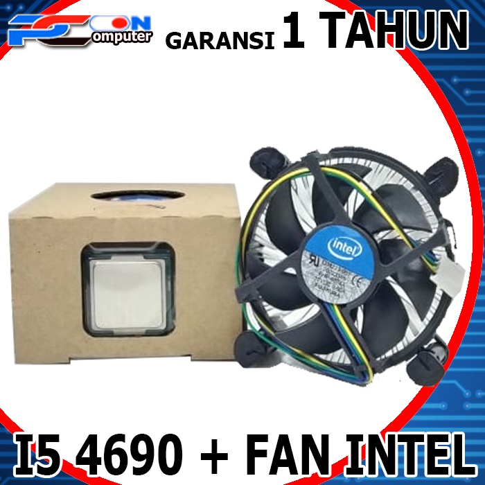 PROCESSOR INTEL CORE i5 4690 DAN FAN