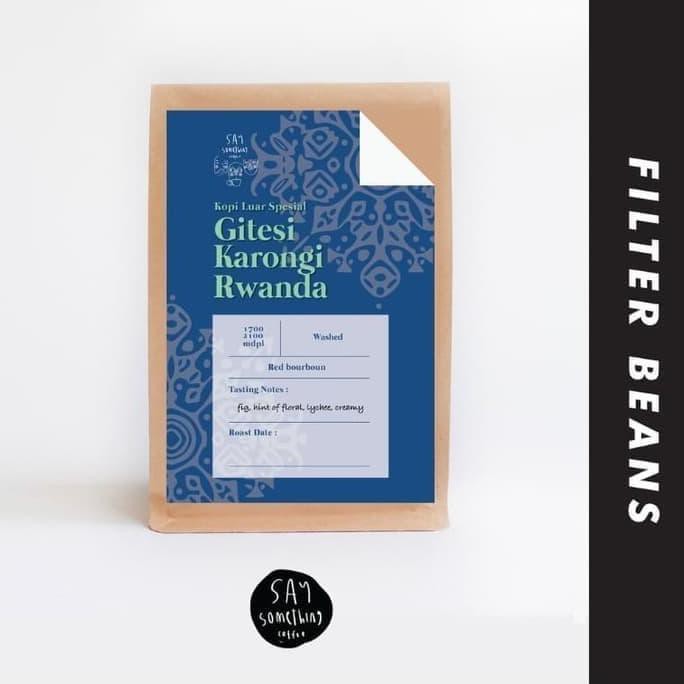 

Rwanda Gitesi Karongi 200 Gram (Biji Kopi Arabika - Filter)