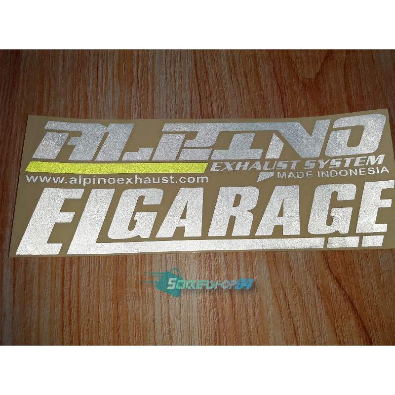 sticker alpino elgarage