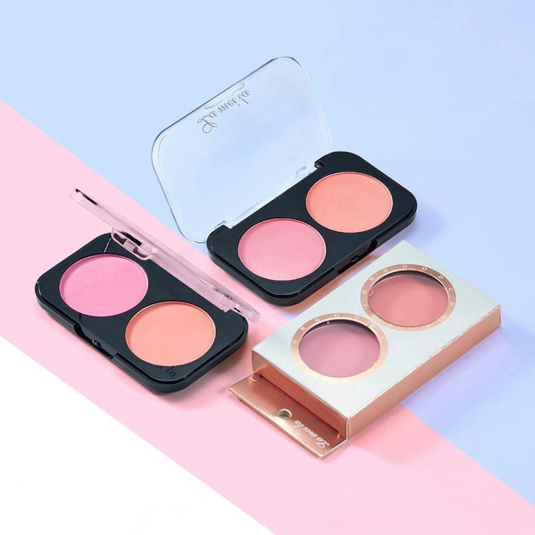 HK5006-LAMEILA Palet Blush On 6 Warna pilihan Mineral Pigment Blusher Powder