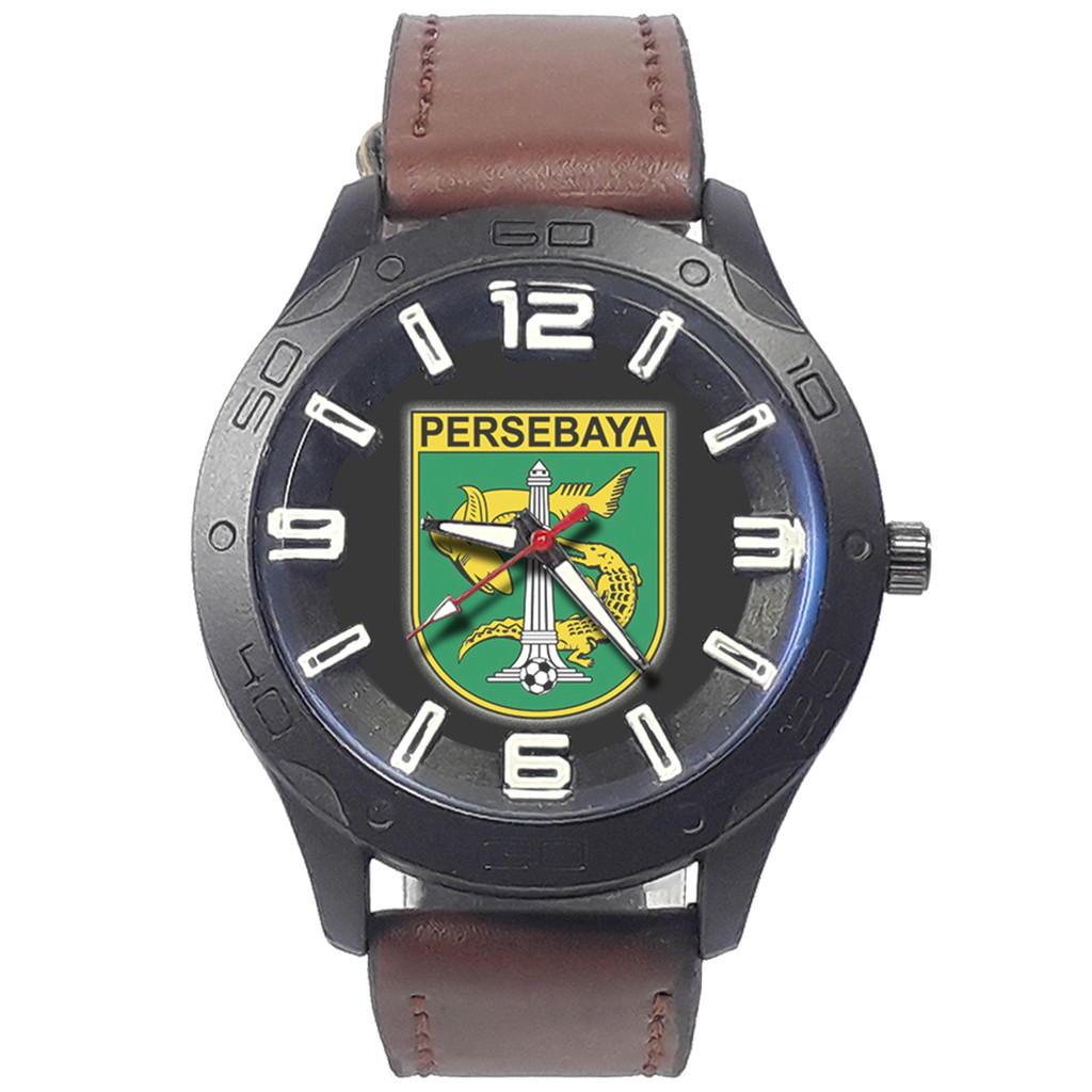 Jam tangan PERSEBAYA Kalep Coklat (Exclusive)