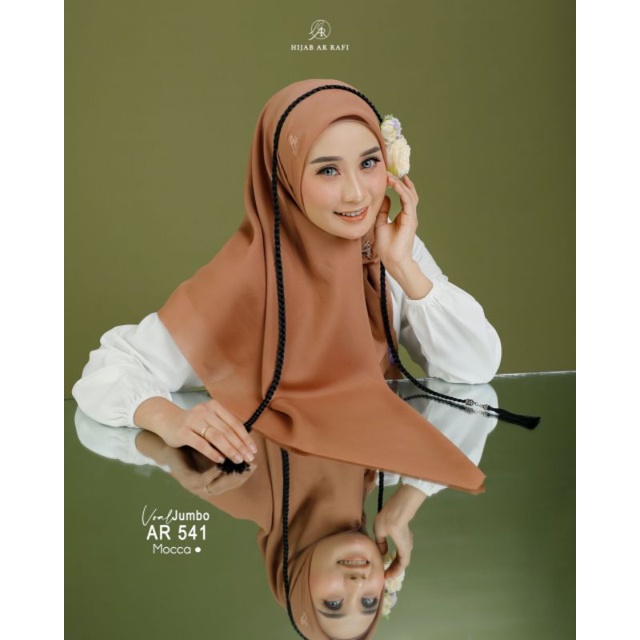 Hijab segiempat jumbo Arrafi | Ar 541 jumbo Arrafi