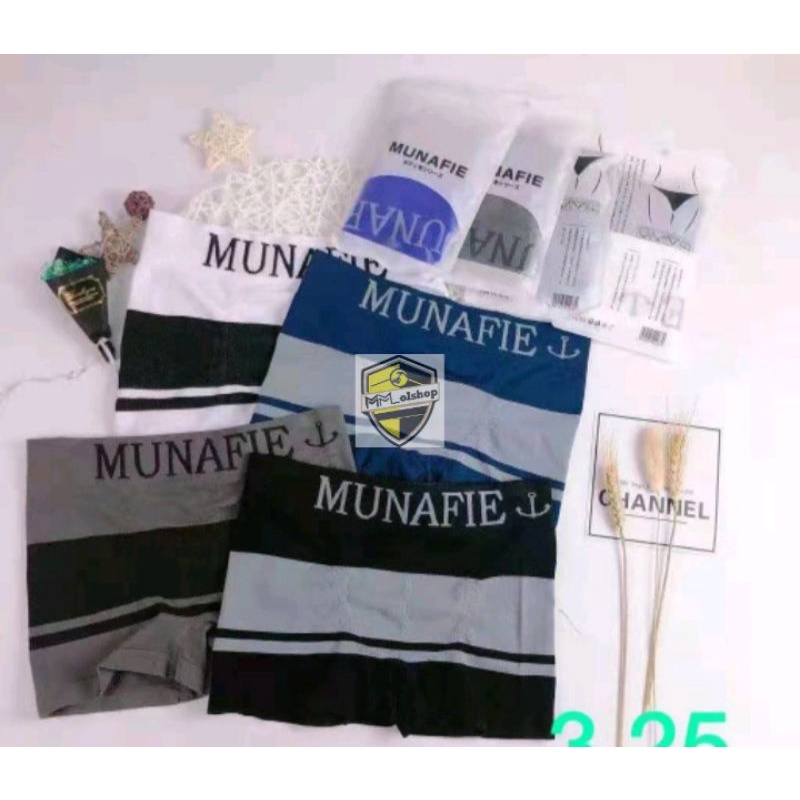 ORIGINAL CELANA DALAM BOXER MUNAFIE PRIA | Underwear Men Boxer