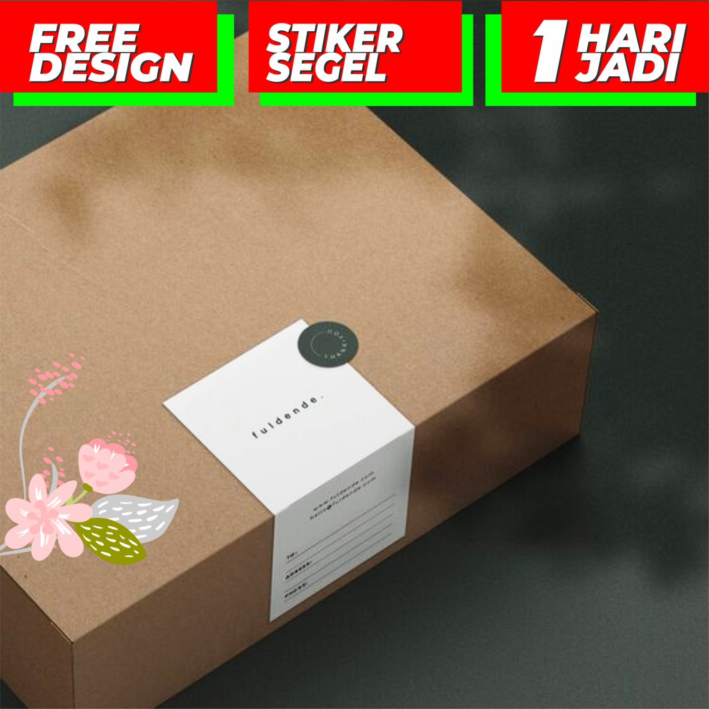 

[TERMURAH] STICKER SEGEL/SEAL MAKANAN, KUE, KATERING, BOX, HAMPERS DLL