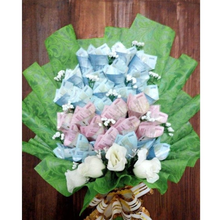 Buket Uang ML-2000 Money Bouquet Buket Ultah Anniversary