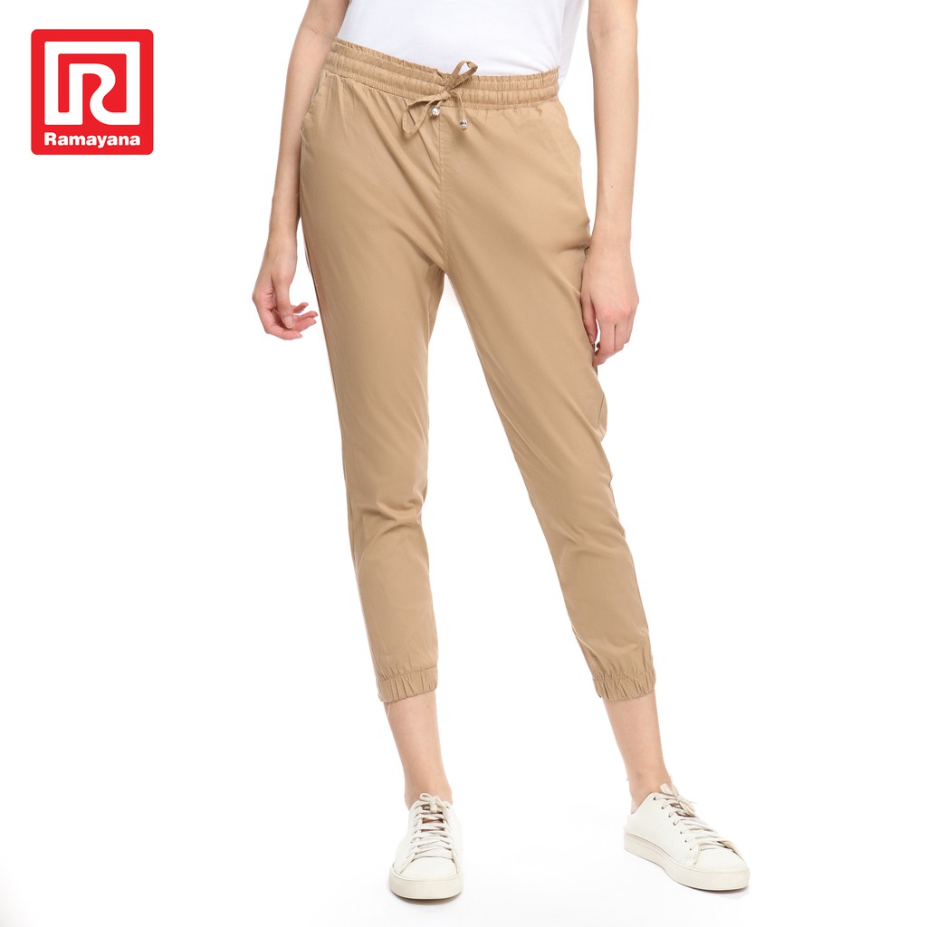  Ramayana  JJ Jeans Celana  Jogger  Wanita Bigsize Shopee 