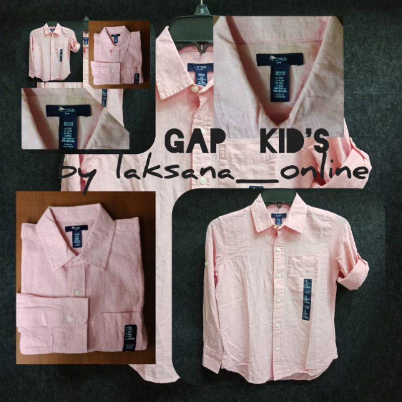 KEMEJA ANAK LAKI-LAKI GAP LINEN
