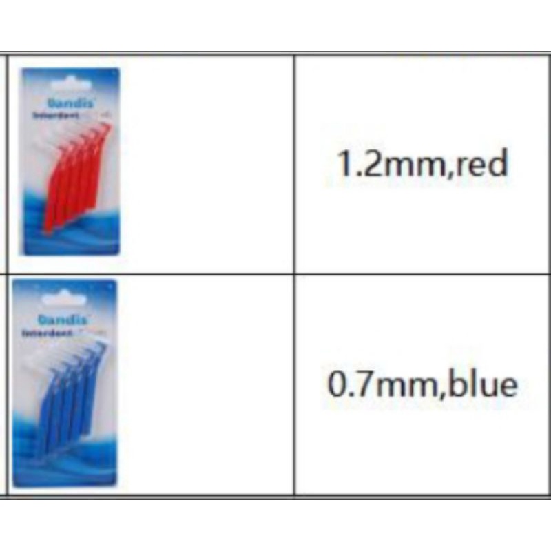 sikat gigi behel interdental brush