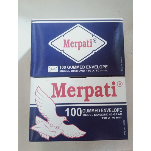 

Amplop Merpati kecil isi 100 Lembar