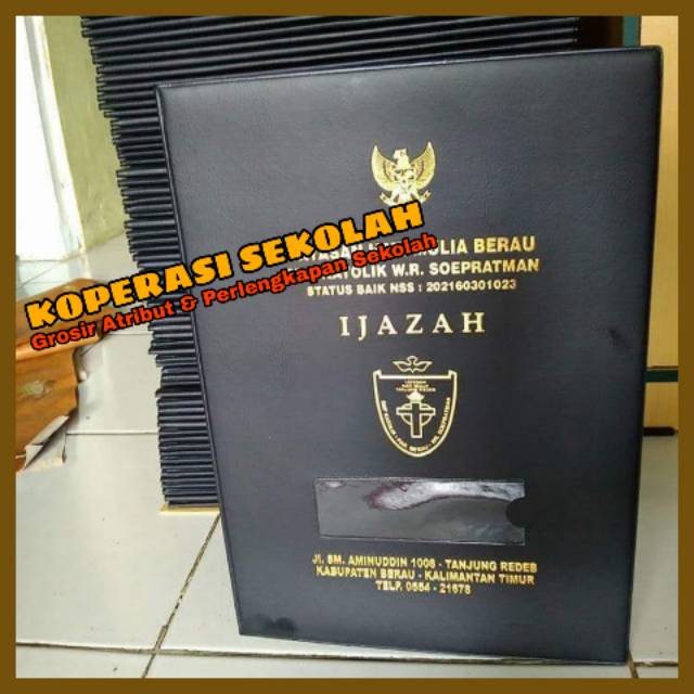 

Map Raport Ijazah Sekolah ASE Embos Foil K13 Tanpa Siku - Atribut Sekolah