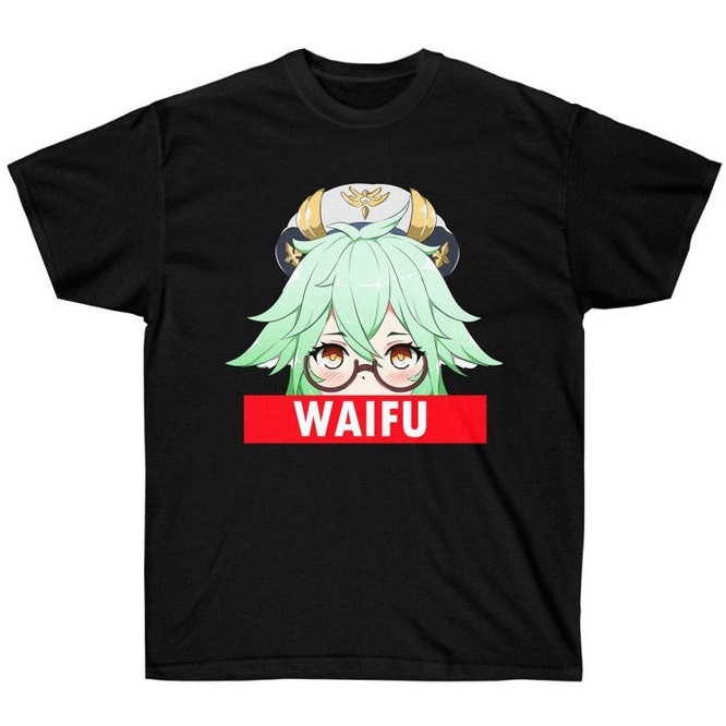 Tshirt Genshin Impact Sucrose as Waifu Kawaii Loli Character