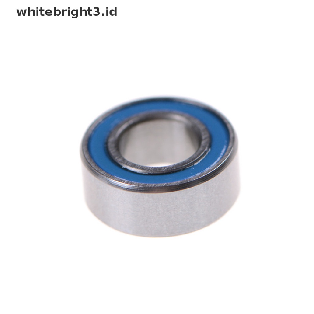 (whitebright3.id) 10pcs MR105-2RS Bearing Miniatur Bahan Karet Ukuran 5x10 x 4mm