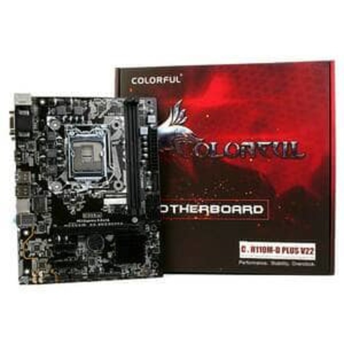 Motherboard Colorful C.H110M-D plus V22 (LGA1151, H110, DDR4)