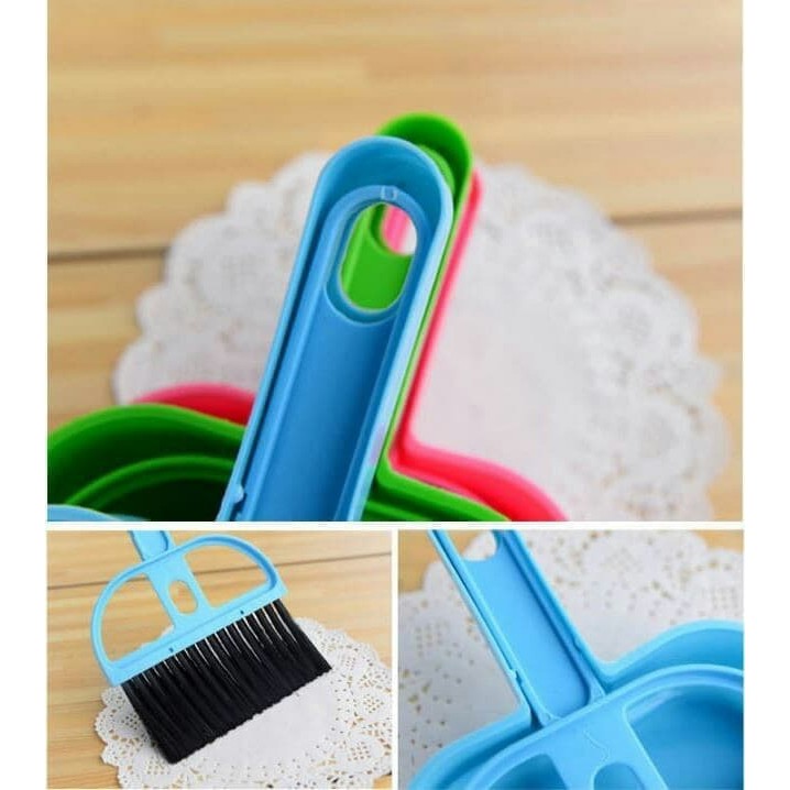 VOM-Sapu Pengki Set / Sapu dan Pengki Mini Set / Mini Dustpan 0379