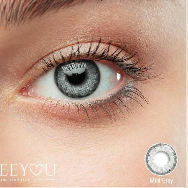 ✯ SOFTLENS I SEE YOU MINT GREY (-0.50 S/D -6.00) ♙