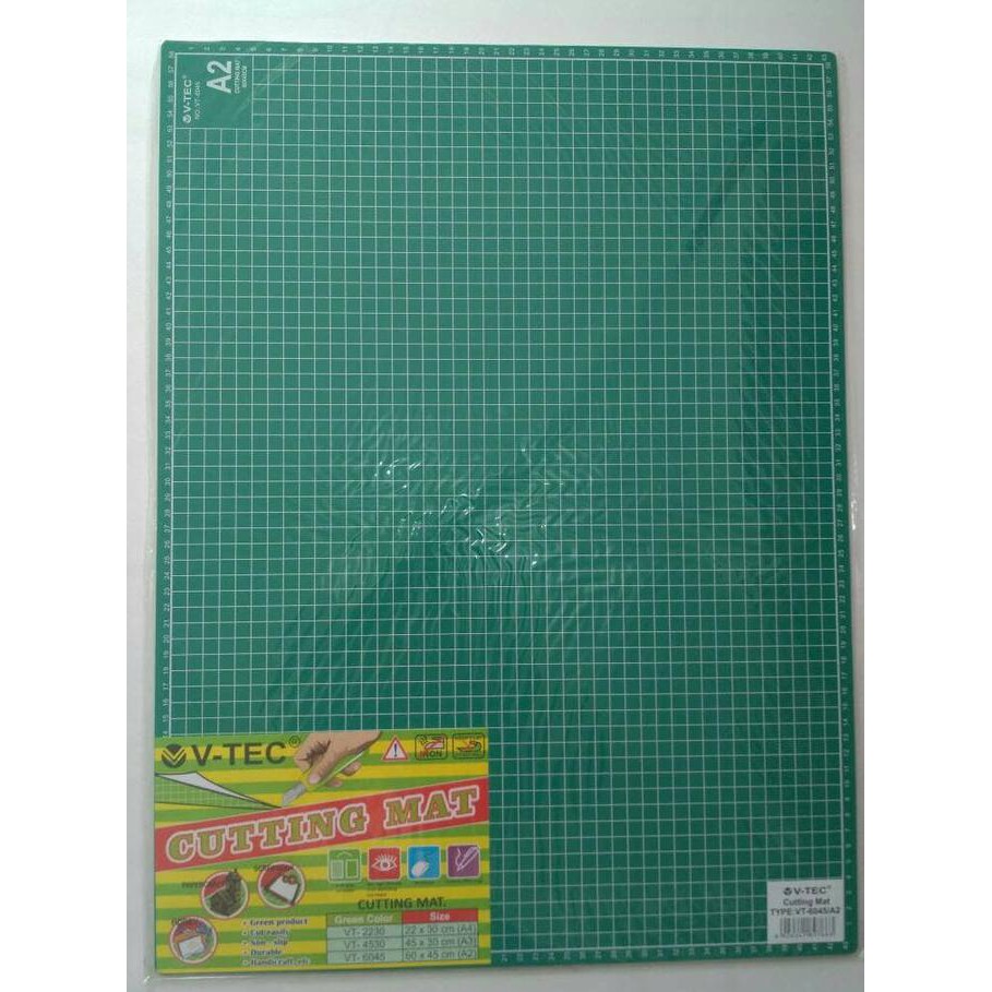 

Populer] Cutting Mat V-Tec A2 - Alas Potong Ukuran A2