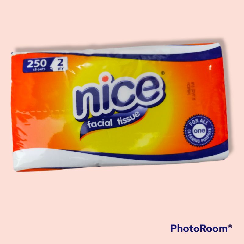 facial tissue nice 2ply 250sheets tisu wajah nice