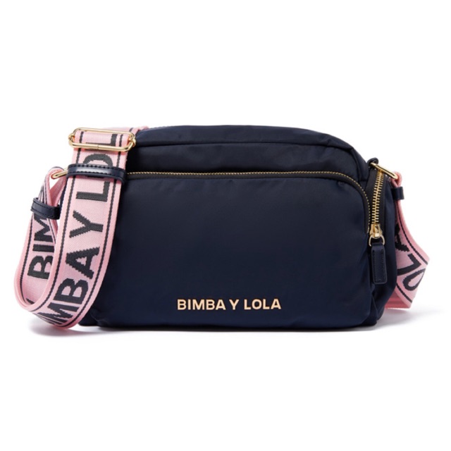 Bimba y lola navy strap pink