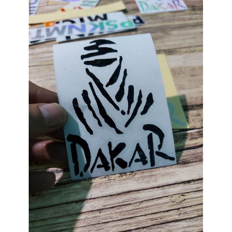 STICKER DAKAR CUTTING