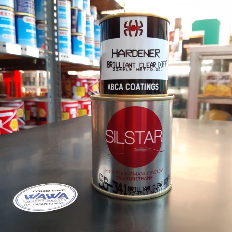 Clear Coat Silstar brilliant clear PU doff & gloss 200ml