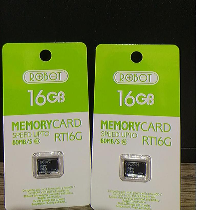 ➻ Micro sd 16gb Robot RT 16G Memory Card mmc Class 10 Original. ☼