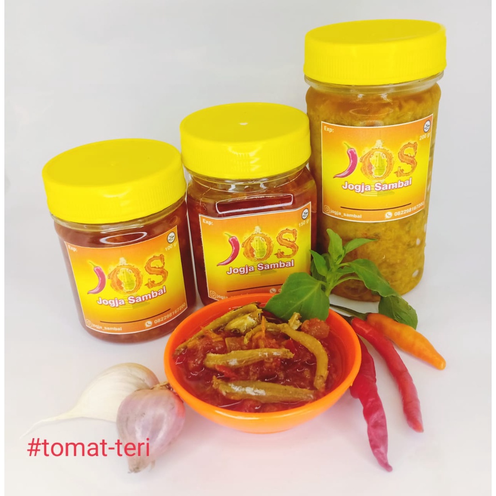 

Sambal Tomat TERI by JOS ( Jogja Sambal )