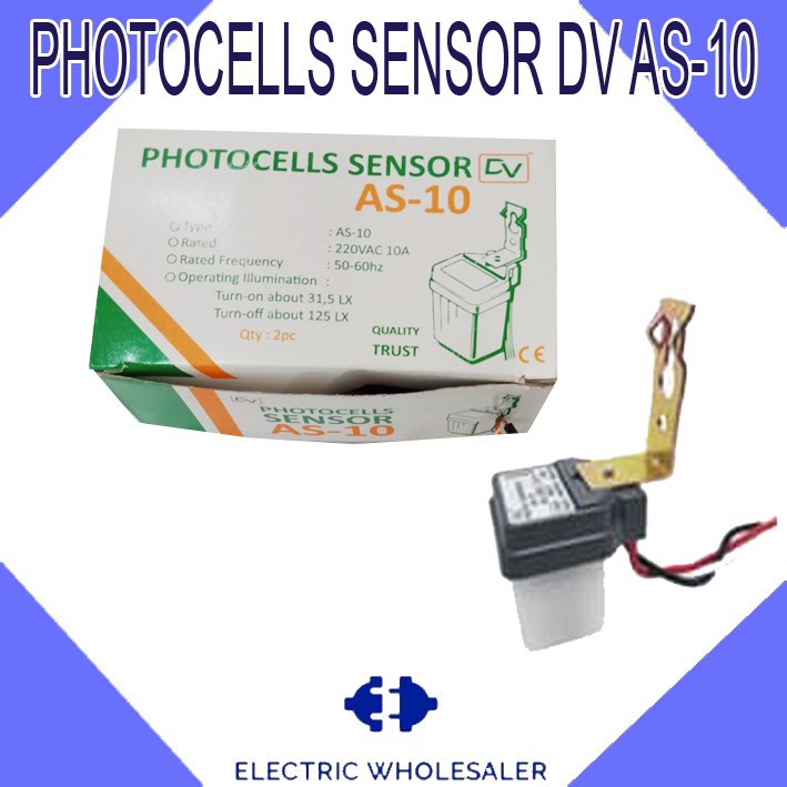 PHOTOCELLS SENSOR DV AS-10 - SENSOR LAMPU