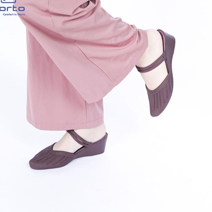 SNB.20Au22n ‣ SANDAL SEPATU WEDGES WANITA JELLY KARET KOREA MULES TUTONG KOKOP PORTO LADY BAT