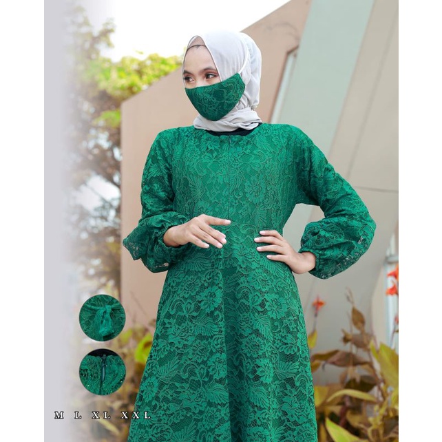 DRESS BRUKAT MEWAH| GAMIS BRUKAT BUSUI TANGAN BALON BUSUI| GAMIS PESTA| GAMIS BRUKAT BUSUI| GAMIS KEBAYA| KEBAYA| KEBAYA BRUKAT| GAMIS| GAMIS KONDANGAN| GAMIS WANITA