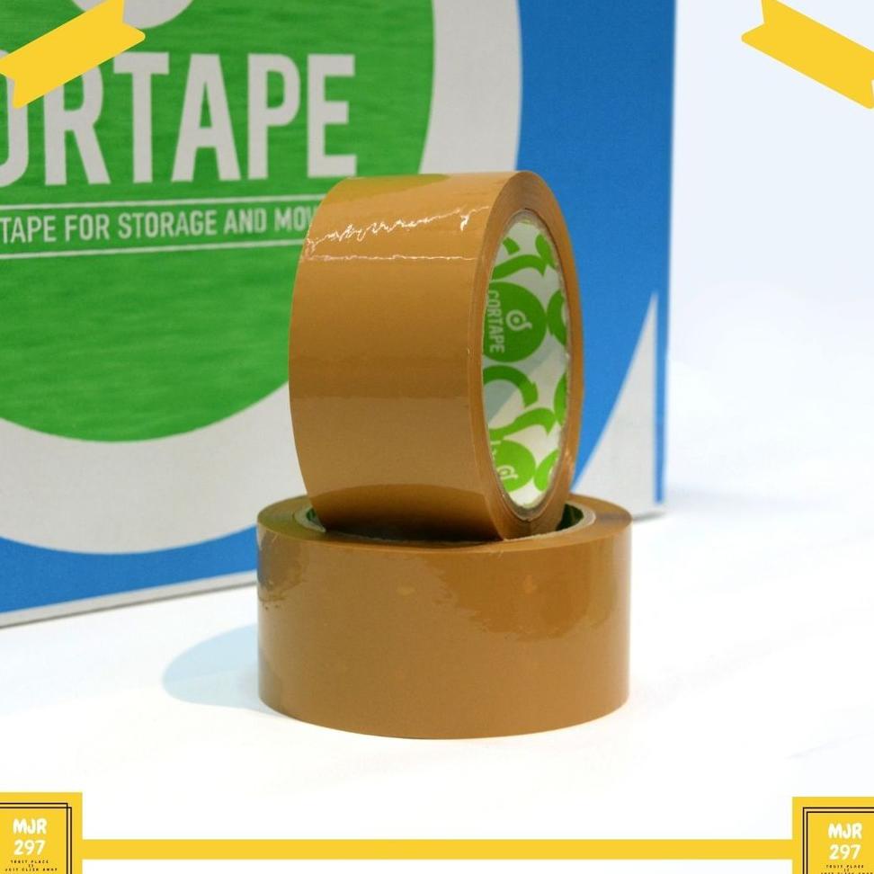 

Paling Dicari!! LAKBAN COKLAT CORTAPE 45UM x 48MM x 90YARD CRv 19