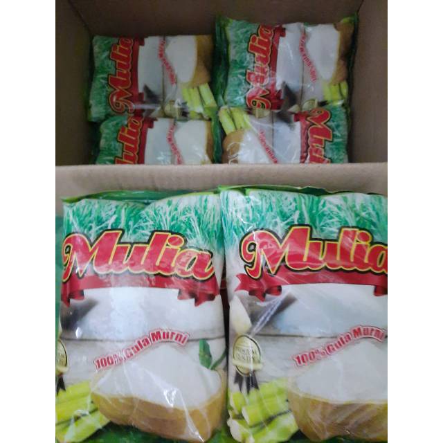 

Gula Kemasan 1 kg Gula Mulia 100% Gula Murni