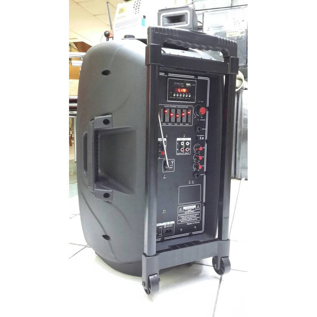 PROMO.. Portable wireless meeting 7721    Speker 12 inch