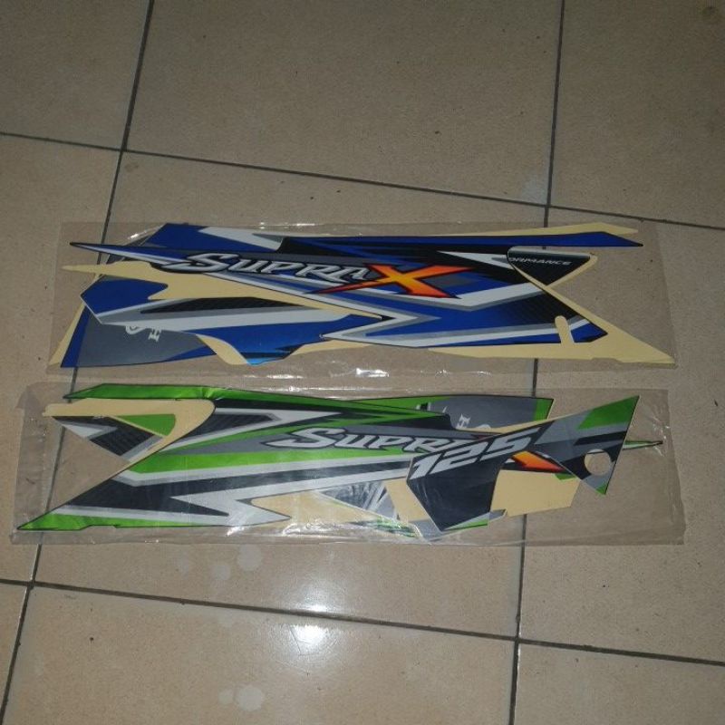 STRIPING SUPRA X 125R 2012 ORIGINAL