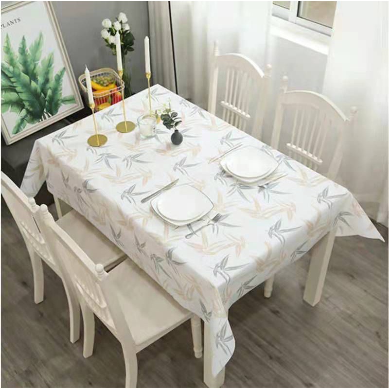 Taplak Meja Makan Kotak Besar Ruang Tamu Anti Air Premium Bahan Peva Motif Cantik Tebal