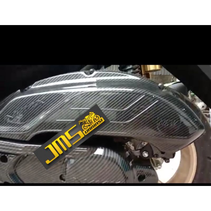 cover tutup carbon cvt plus filter hawa nmax new dan aerox new paket zoro